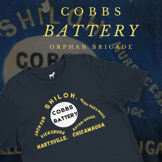 Cobbs Battery - 1st Kentucky Artillery Flag Shirt