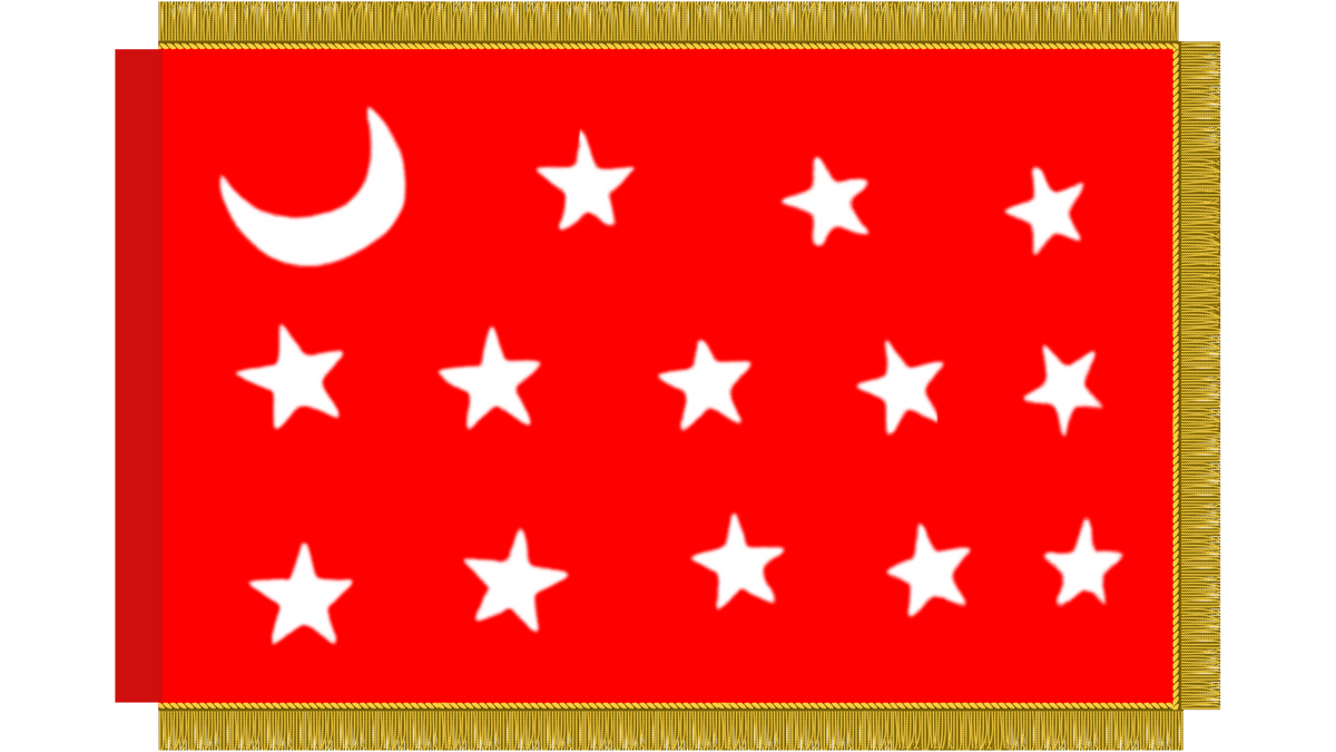 6th Missouri Infantry Van Dorn Flag Stickers/Magnets