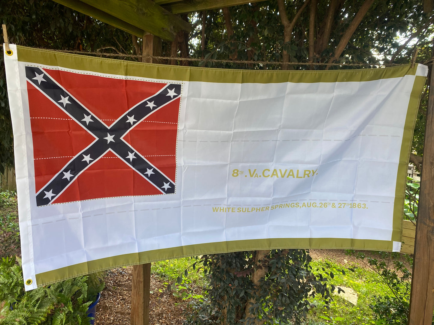 8th Virginia Cavalry House Flag