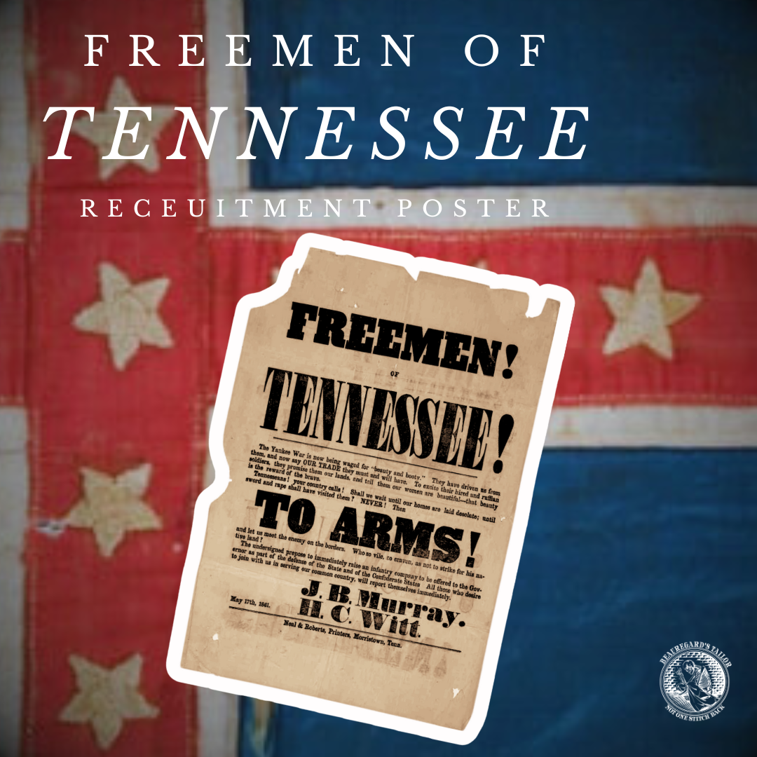 Freemen of Tennessee! - Recruitment Poster Stickers/Magnet