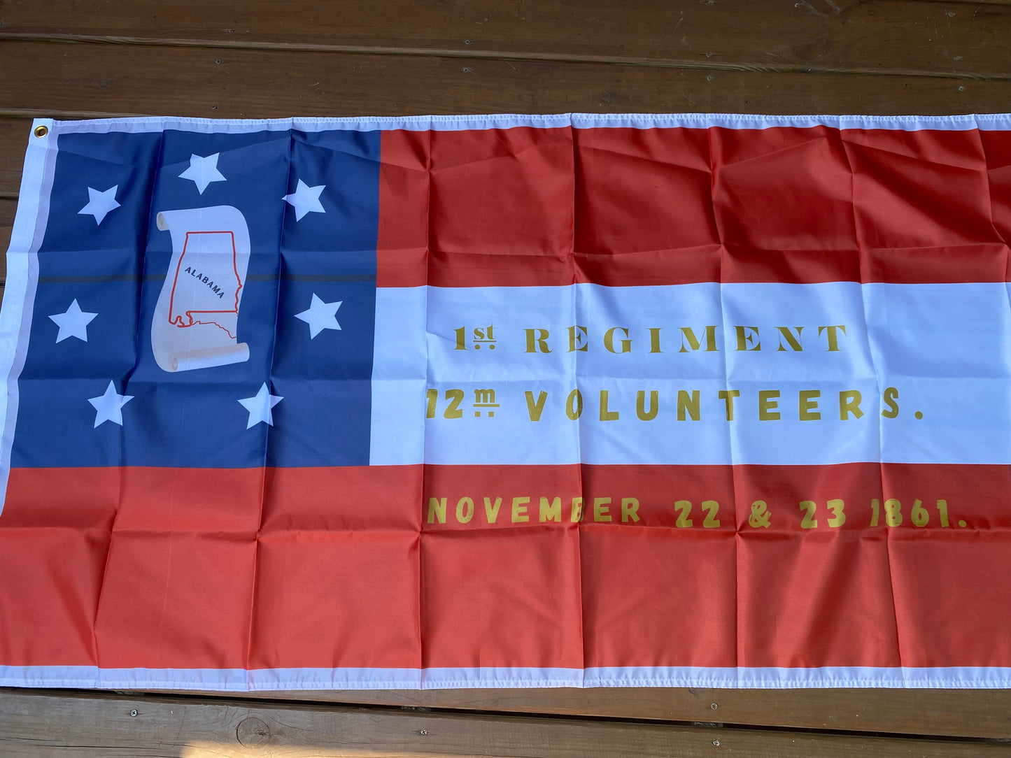 1st Alabama Island Number 10 House Flag