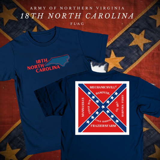 18th North Carolina Infantry Battle Flag Shirt
