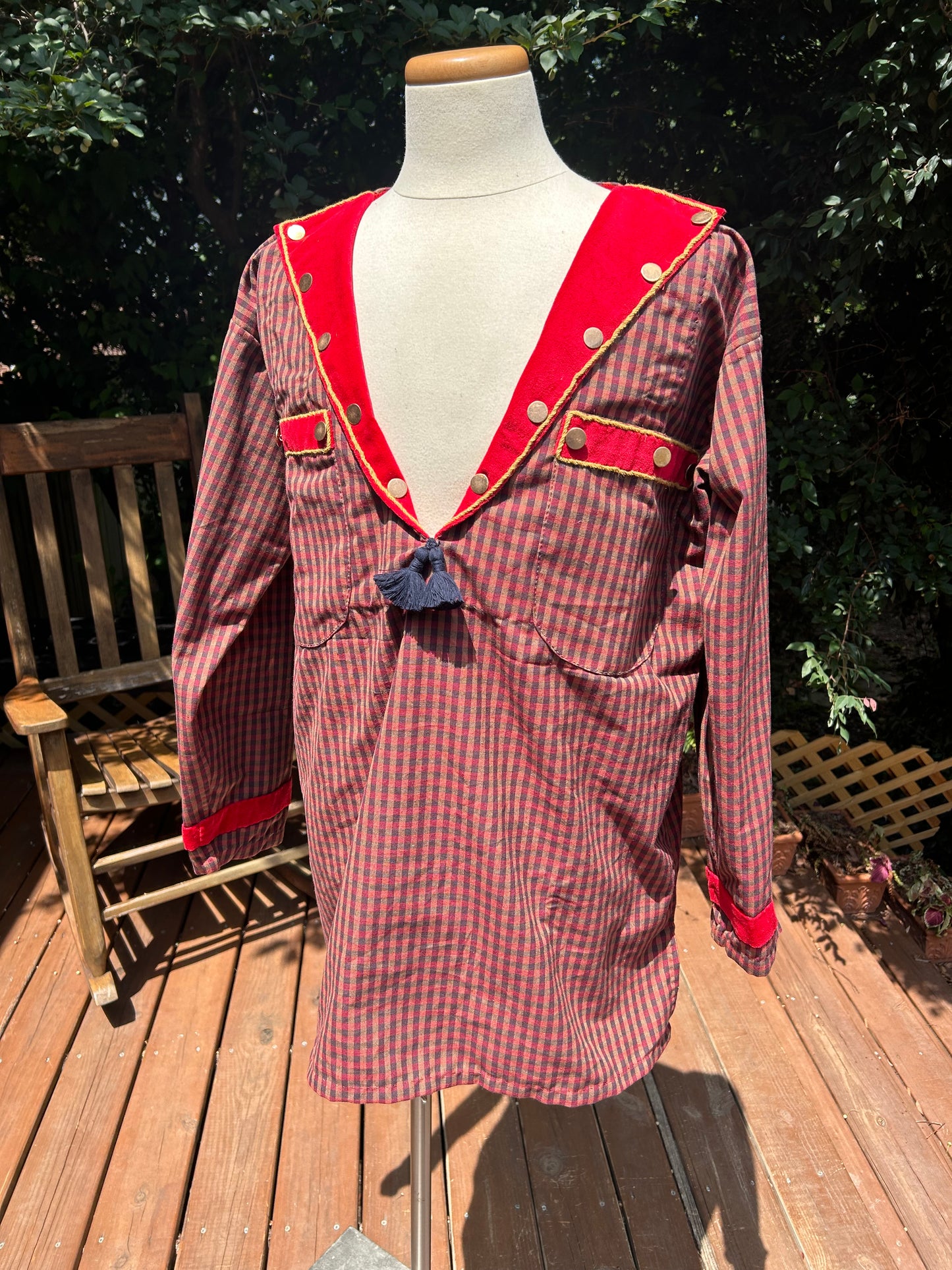 Missouri Bushwhacker Shirt (Checked) 1861-1865