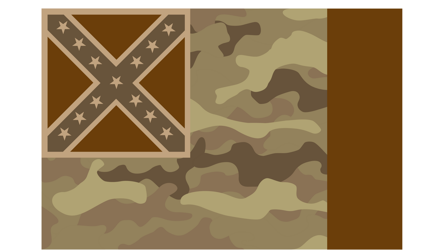 Third National "Camouflage" Flag
