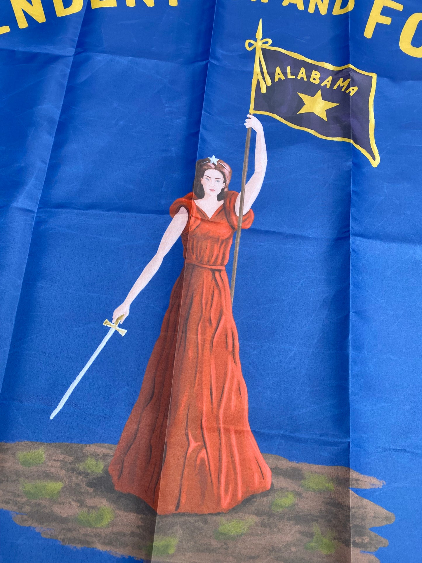 "Independent Now and Forever" Alabama Secession Flag