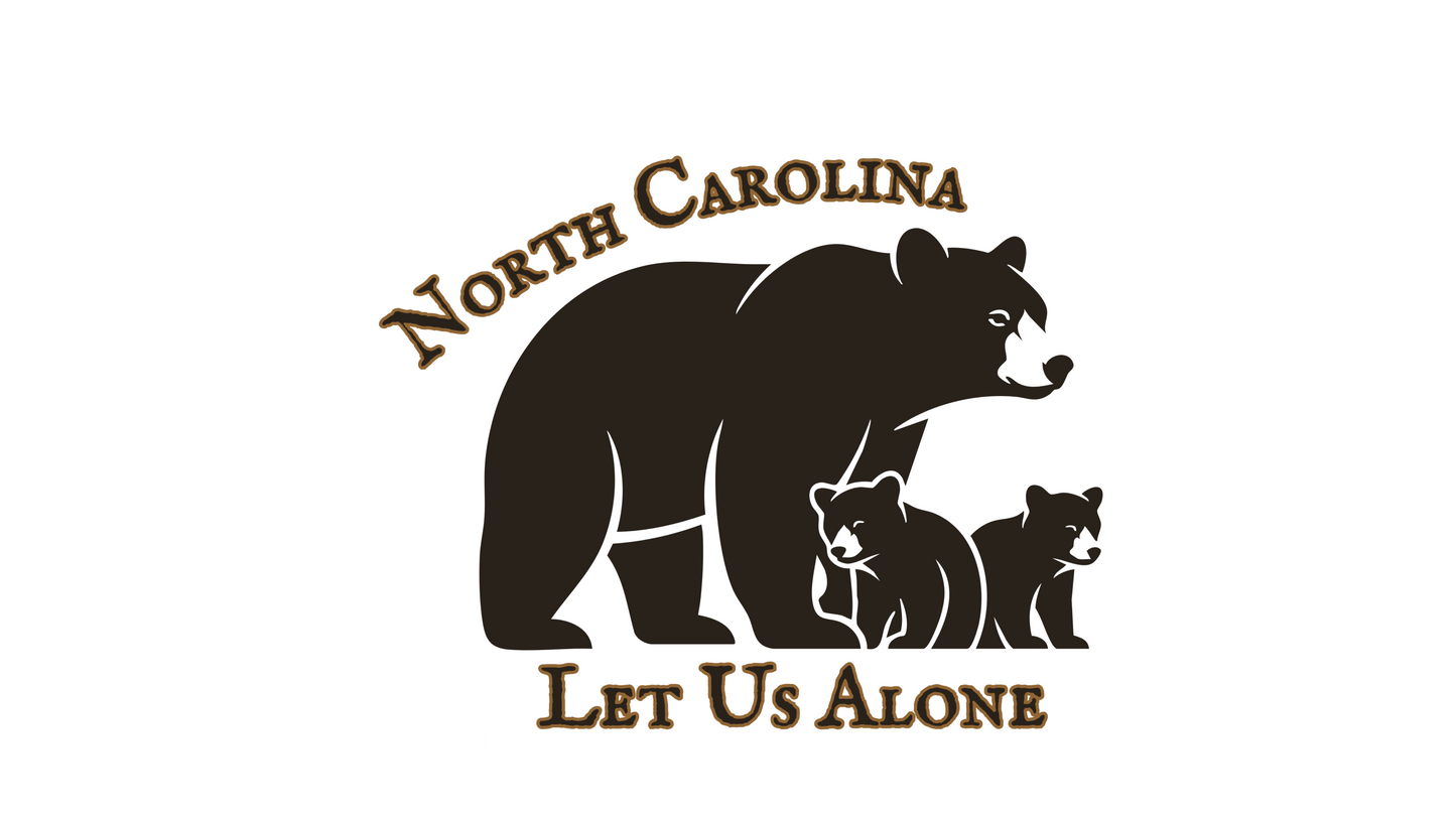 North Carolina "Let Us Alone" Stickers/Magnet