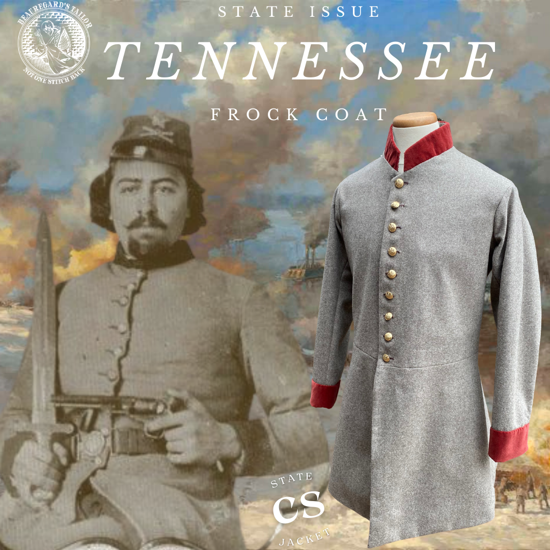 Tennessee Artillery State Frock Coat 1861-1862