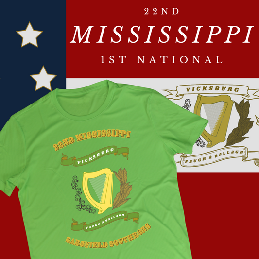 22nd Mississippi - Company C - Sarsfield Southrons Shirt