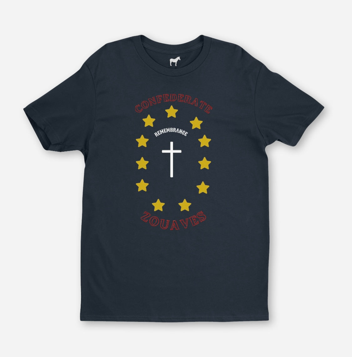 1st Zouave Battalion Louisiana Infantry - Company B Flag Shirt