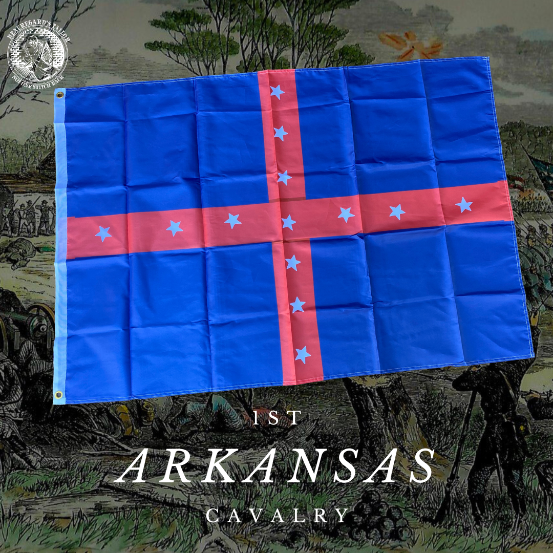 1st Arkansas Cavalry House Flag