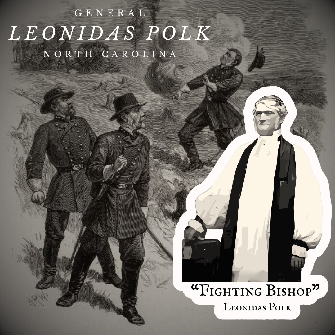 General Leonidas Polk Stickers
