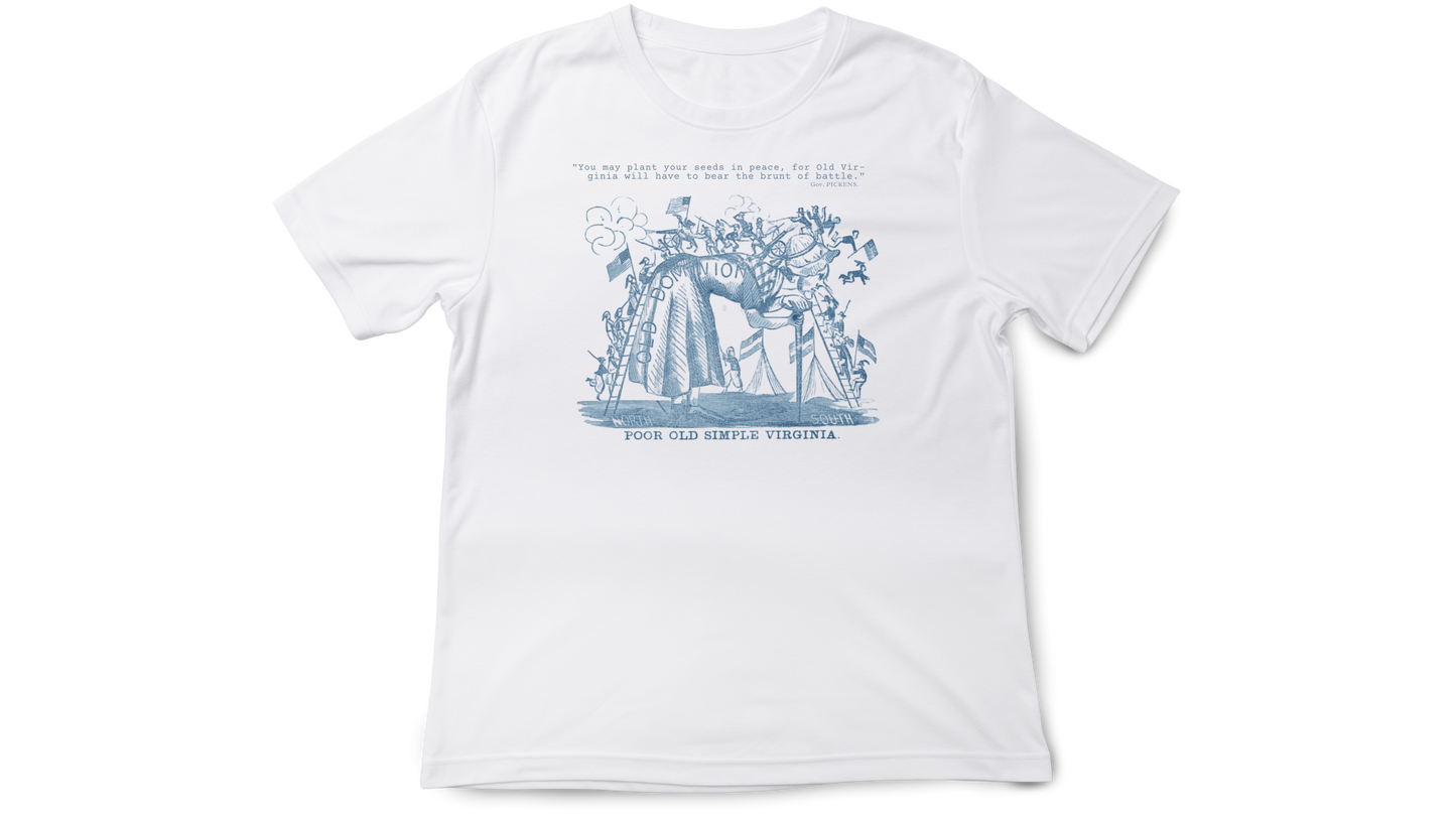 "Old Virginia" Patriotic Envelope Art Shirt
