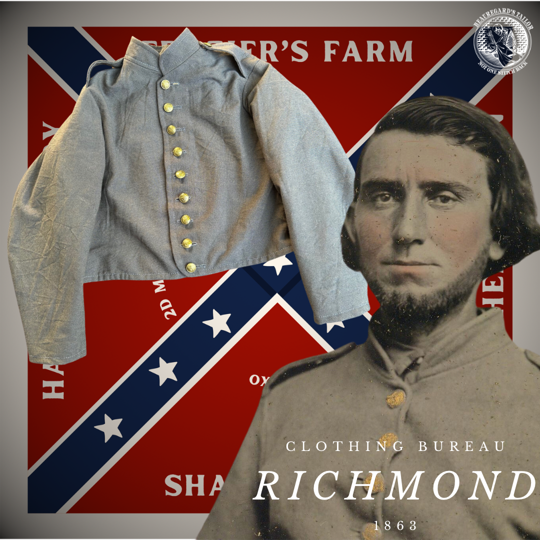 5th South Carolina Richmond Clothing Bureau Jacket 1862-1863