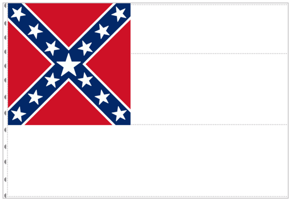 33rd Texas Cavalry 2nd National Flag Stickers/Magnets