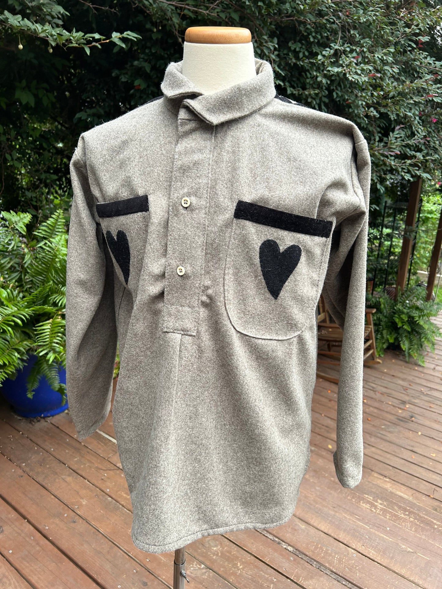 Texas Confederate "Heart" Overshirt