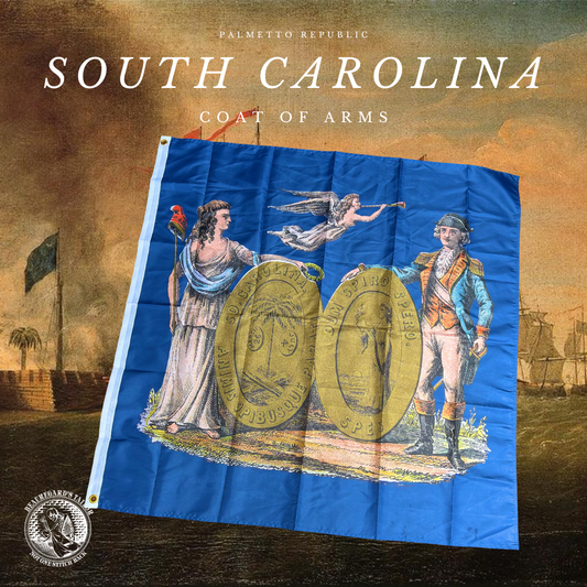 South Carolina Coat of Arms Flag