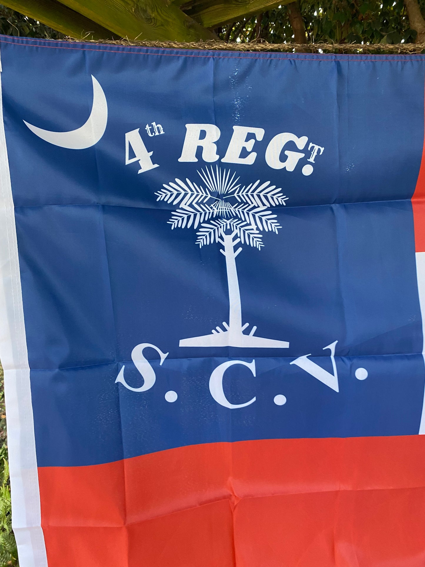 4th South Carolina Volunteers 1st National House Flag