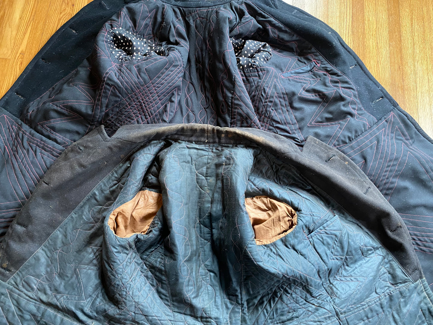 "Pressed into Service" Civilian Modified Confederate Overfrock Coat 1861-1865