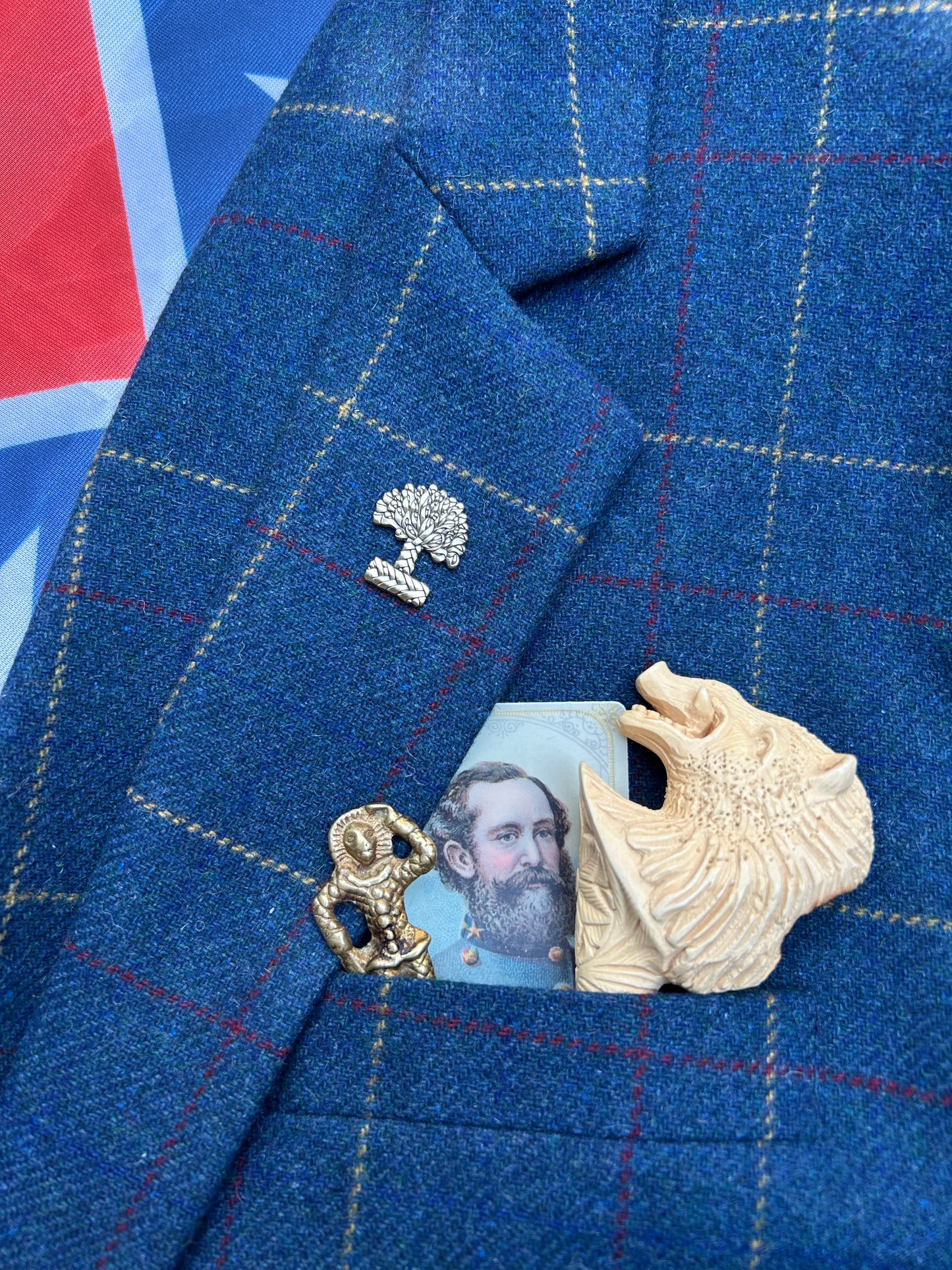 Secession Cockade Lapel Pins