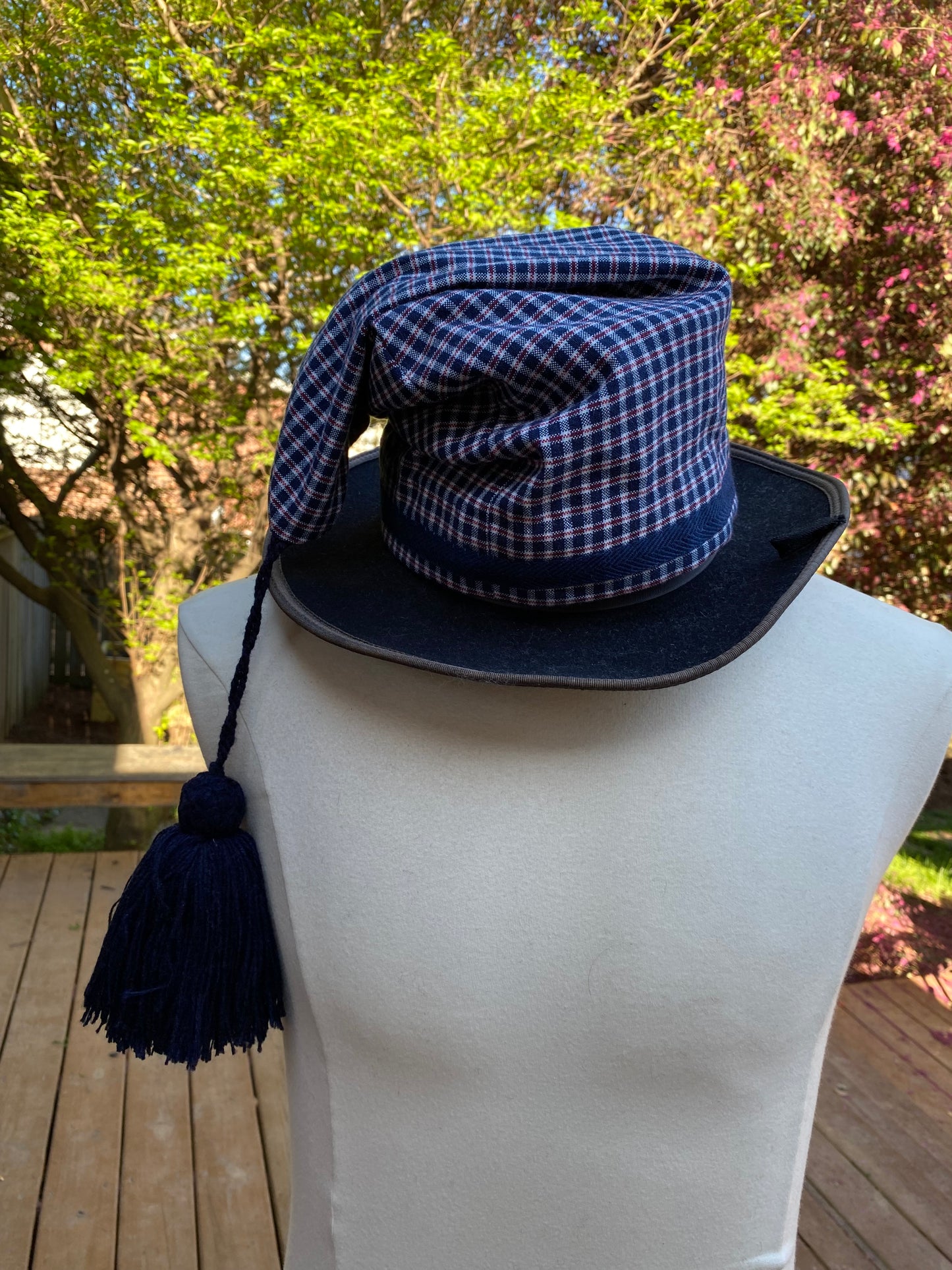 Corsican "Liberty" Caps - Plaid/Checked