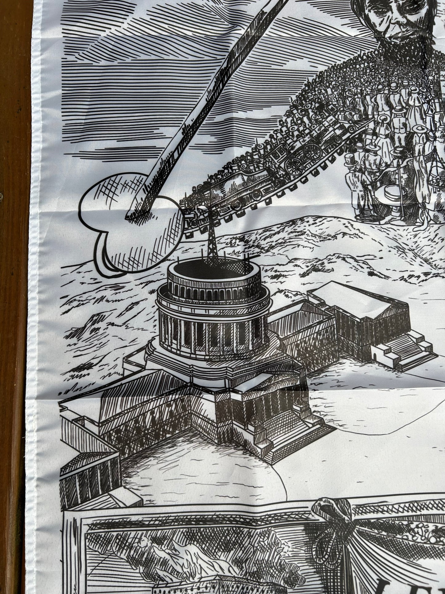 "Leviathan on the Potomac" Flag/Banner