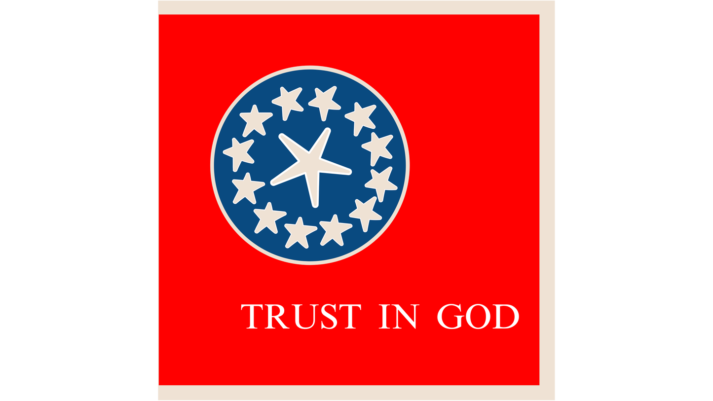 "Trust in God" 17th Texas House Flag