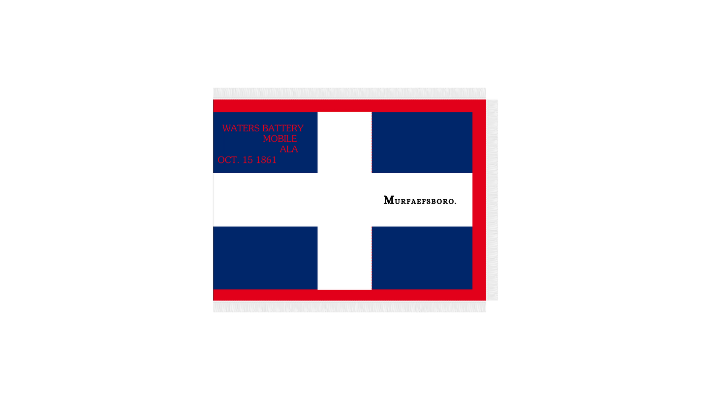 Waters Alabama Artillery Battery (Company B, 2nd Alabama Light Artillery Battalion) Stickers/Magnet