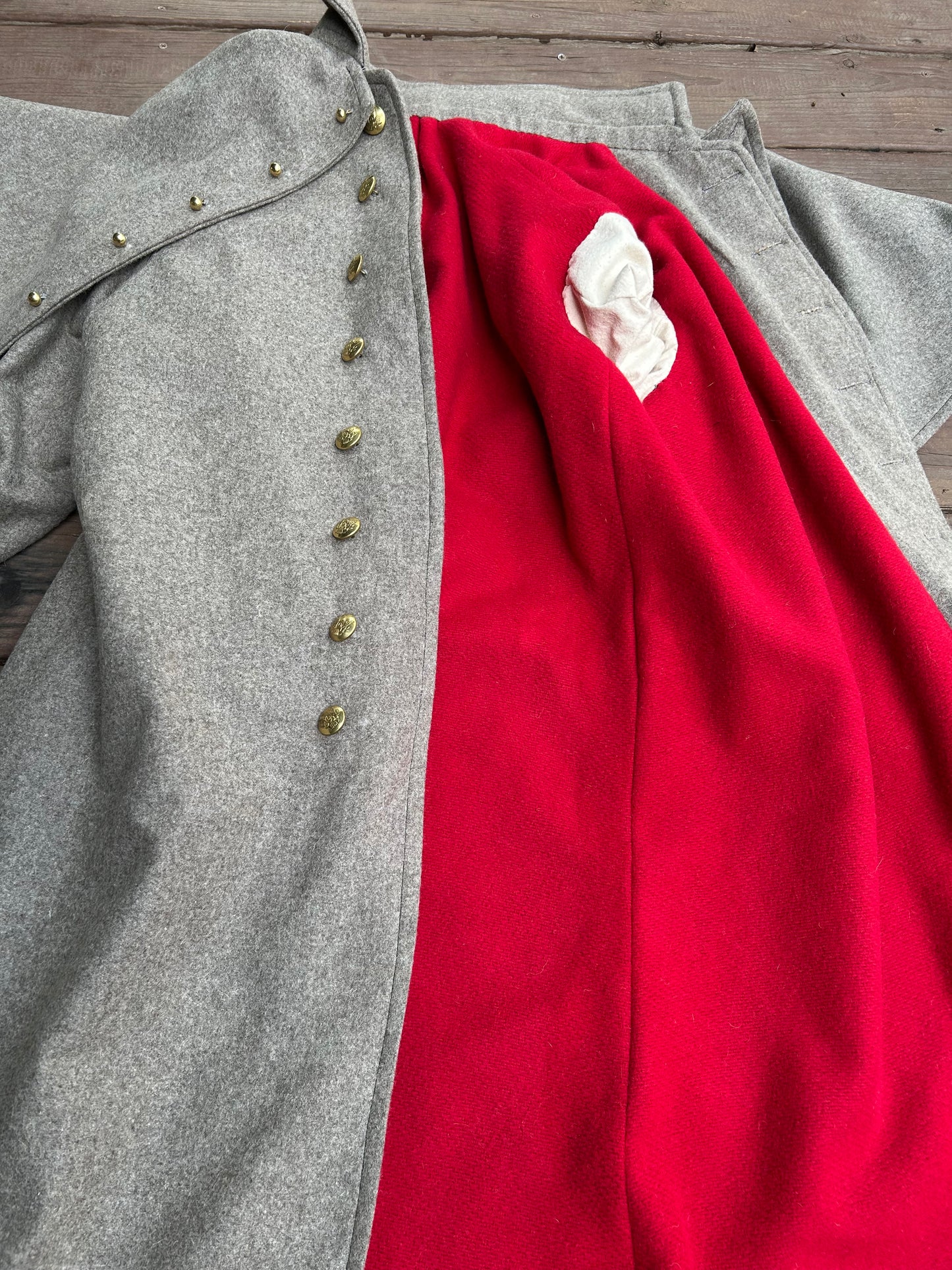 Confederate Overcoat 1861-1865