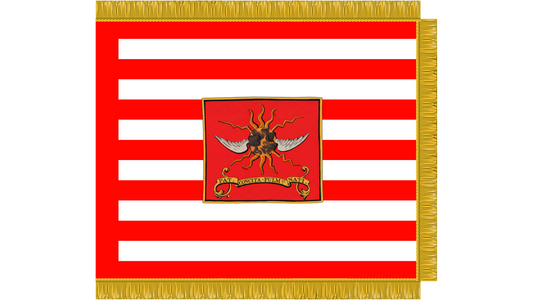 2nd Continental Light Dragoons 1779 Flag Stickers/Magnet