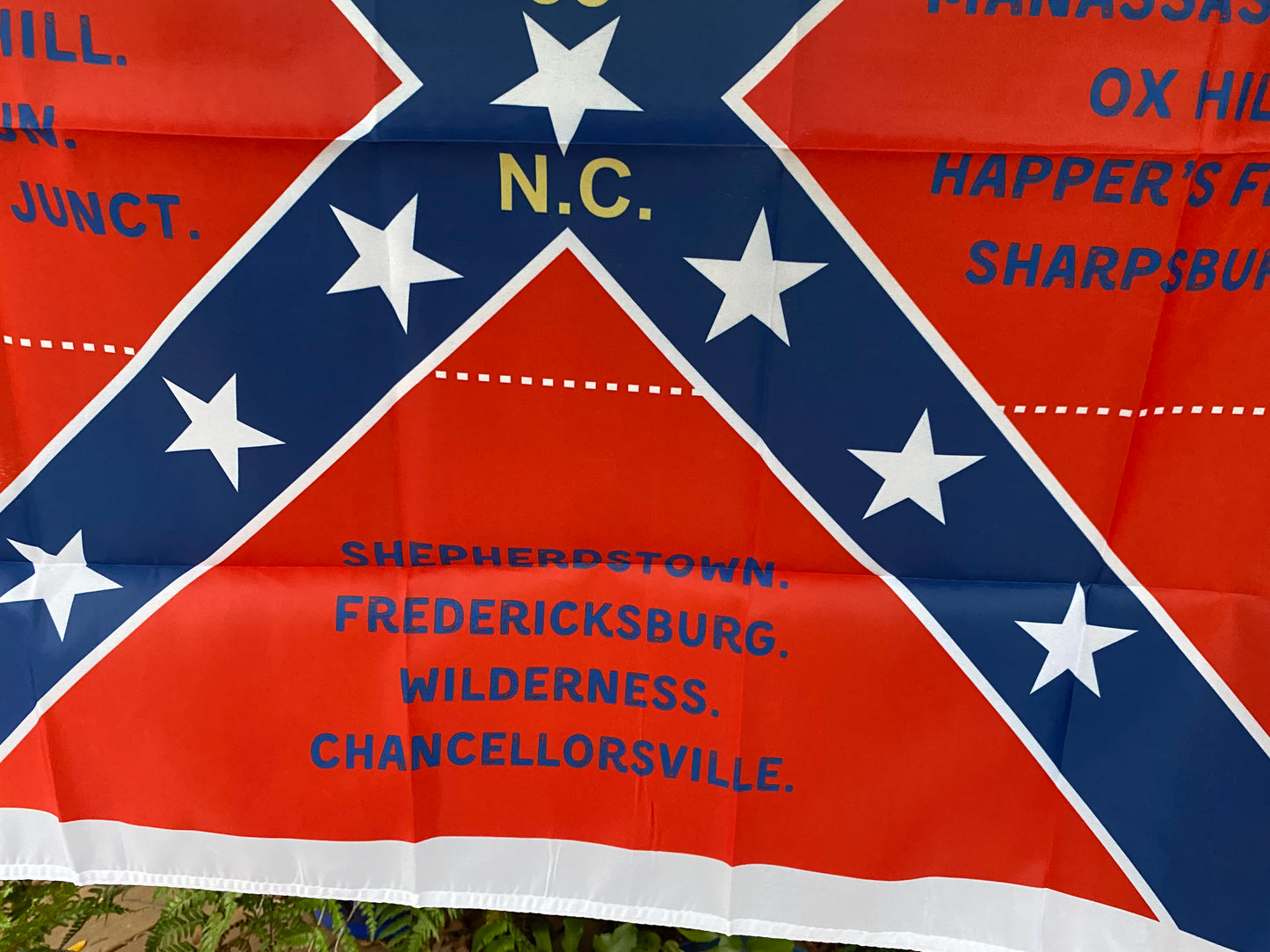 33rd North Carolina Battle Flag House Flag