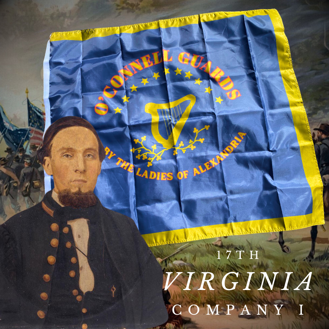 O'Connell Guards - 17th Virginia - Company I House Flag