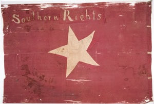 "Southern Rights" - South Carolina Palmetto Guard - Bleeding Kansas Flag Stickers