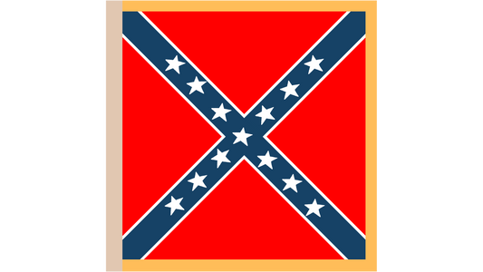 44th Alabama Infantry Flag Sticker/Magnet