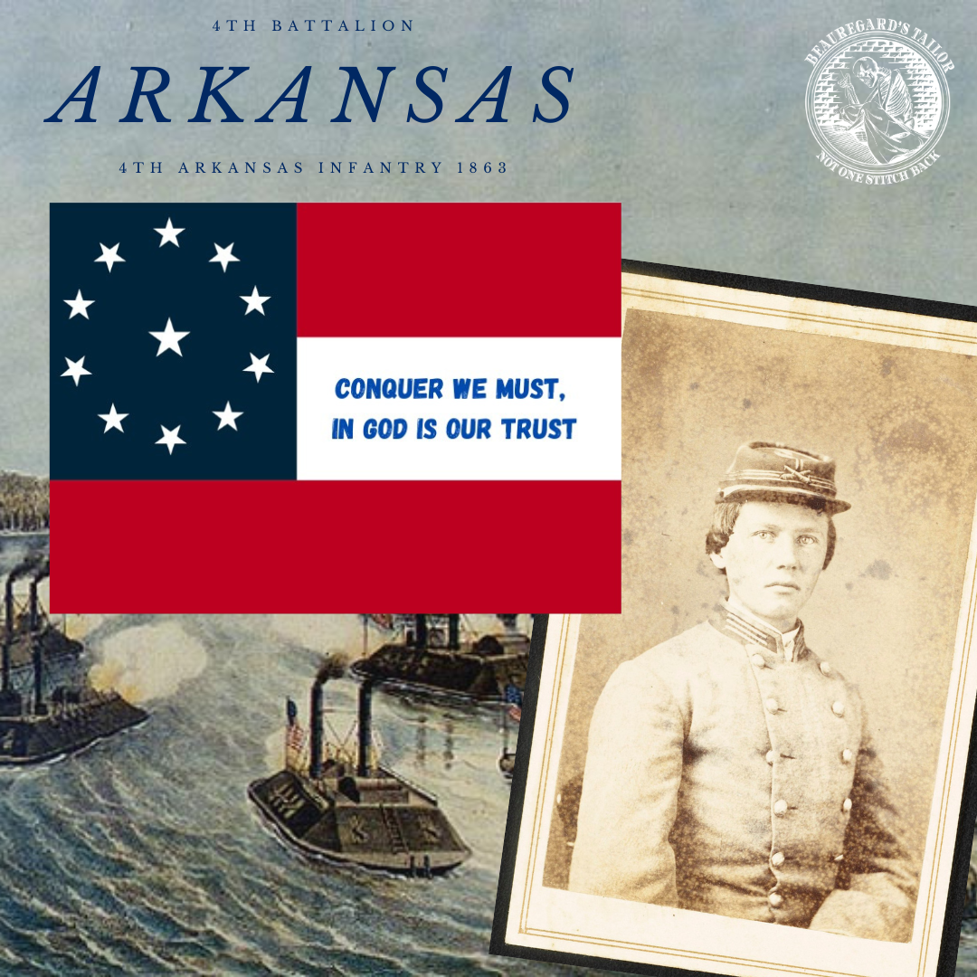 4th Arkansas Battalion House Flag