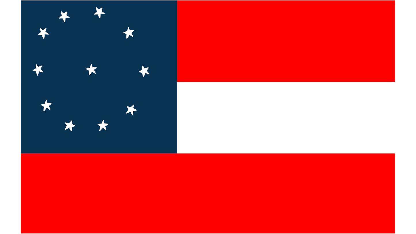 Missionary Ridge 1st National Flag Stickers/Magnet