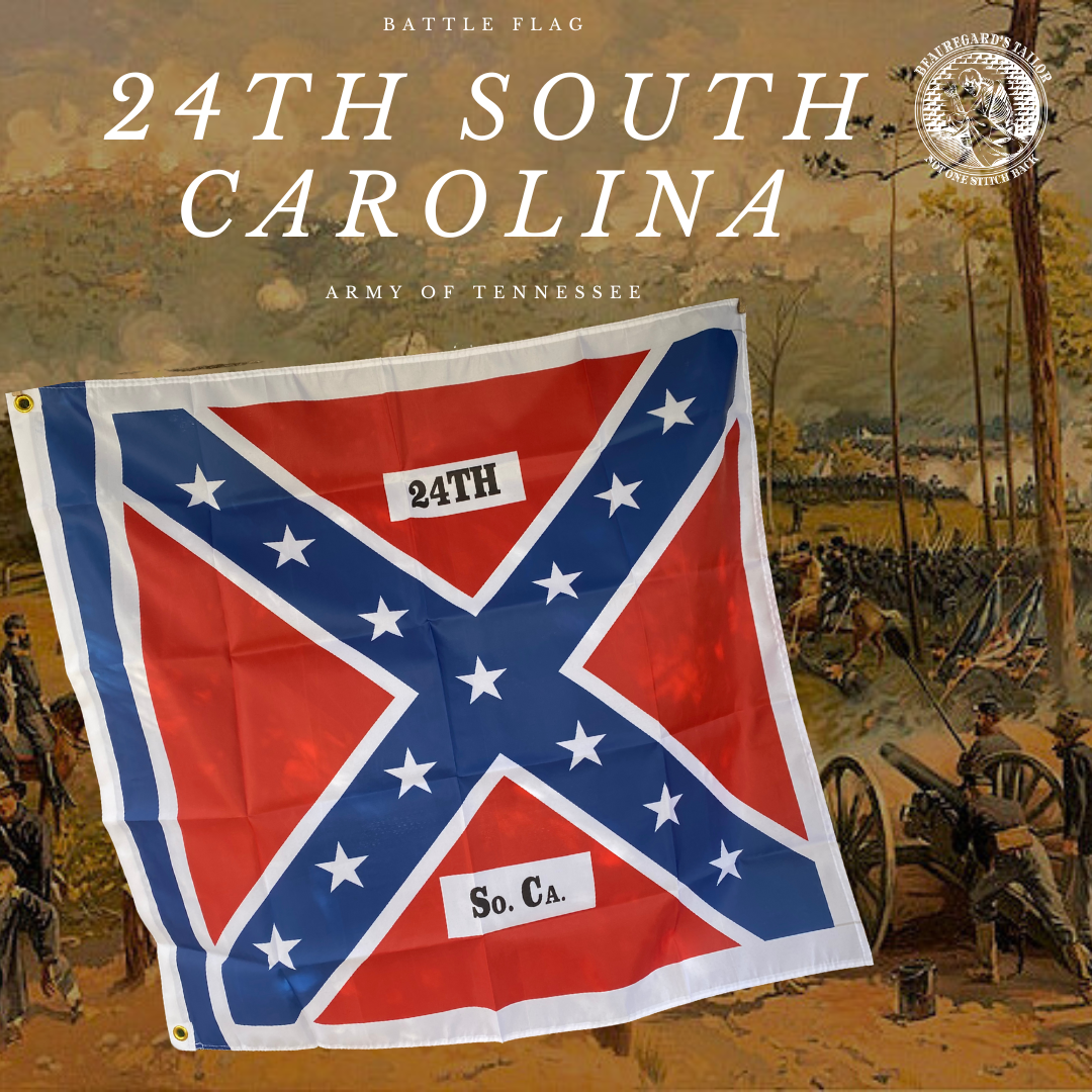 24th South Carolina Regimental House Flag
