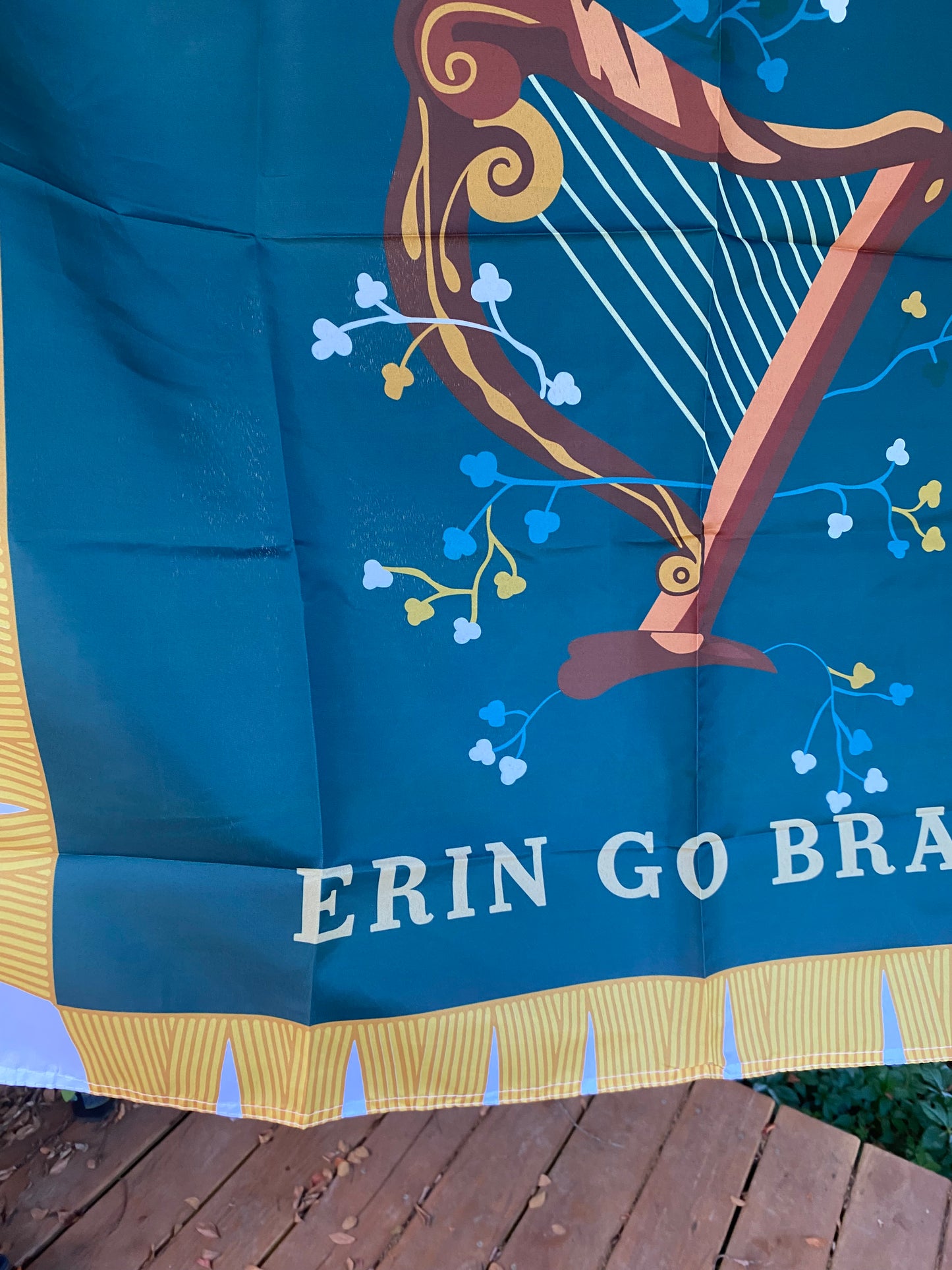 Irish Jasper Greens House Flag
