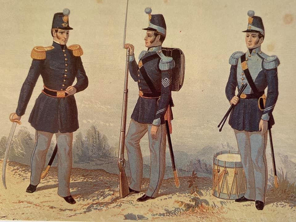 1851 - Infantry Uniform Plate Stickers