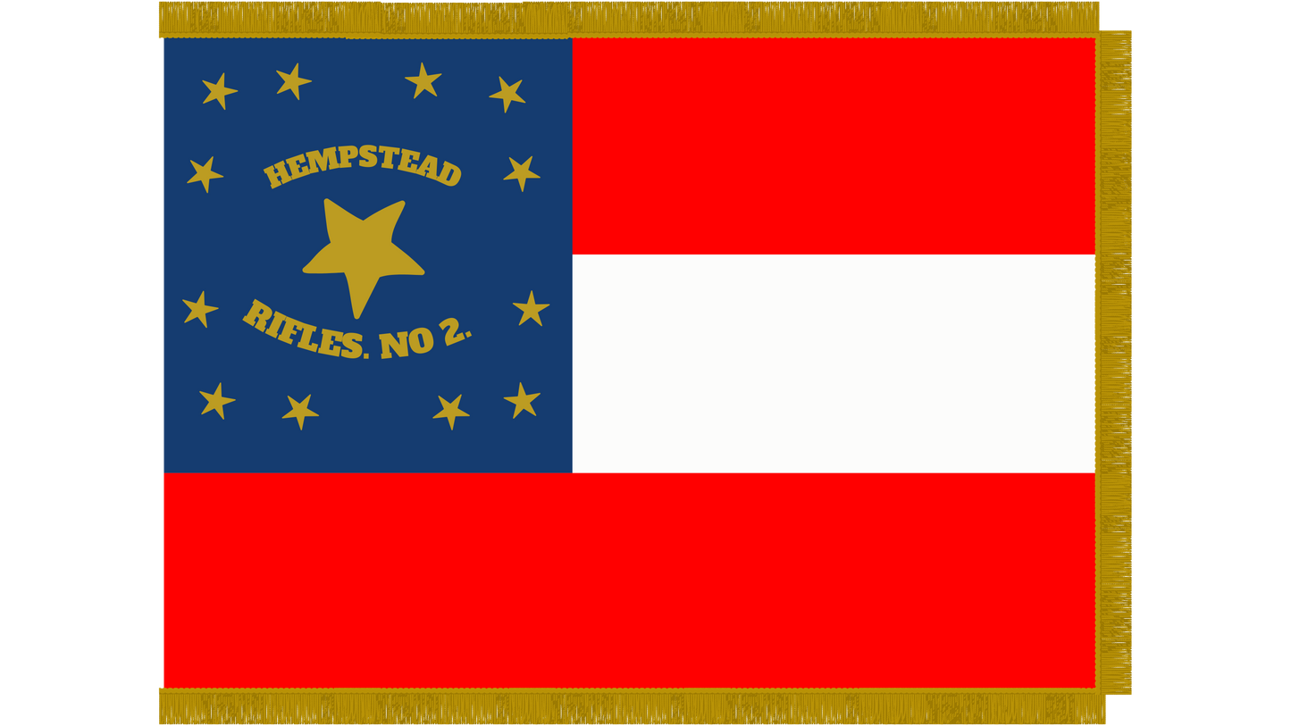 17th Arkansas - Hempstead Rifles Flag Stickers/Magnet