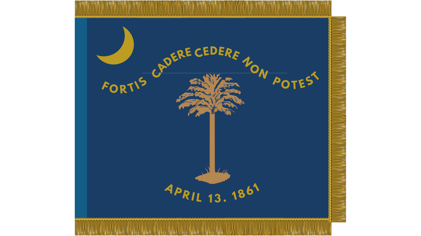 2nd South Carolina - Company I - Palmetto Guards Flag