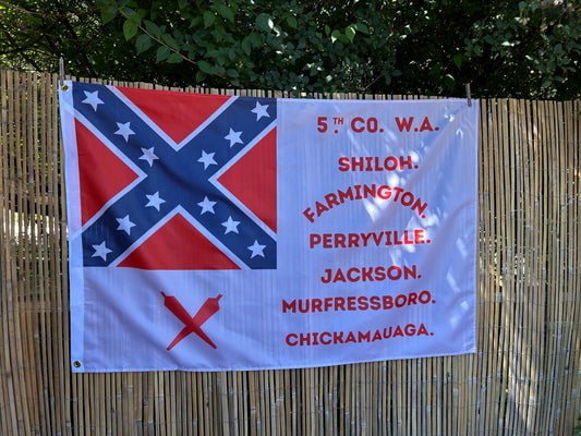 Washington Artillery - 5th Company 2nd National House Flag