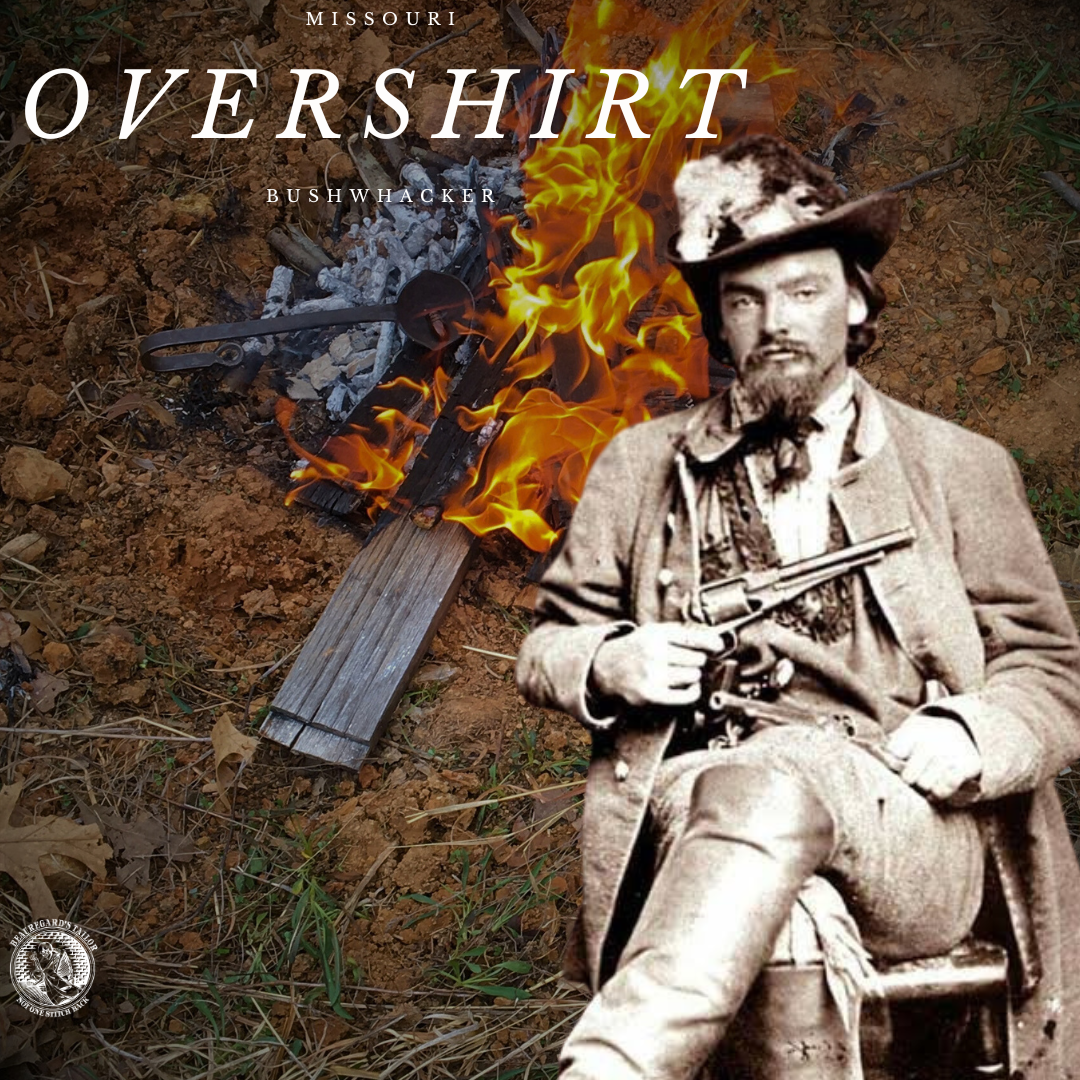 Missouri Bushwhacker Overshirt - Quantrill Raider