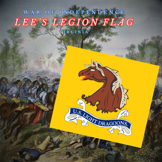 Lee's Legion Flag Stickers/Magnet