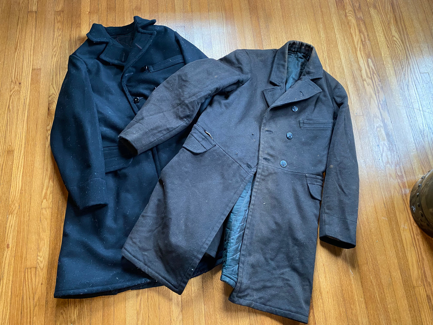 "Pressed into Service" Civilian Modified Confederate Overfrock Coat 1861-1865