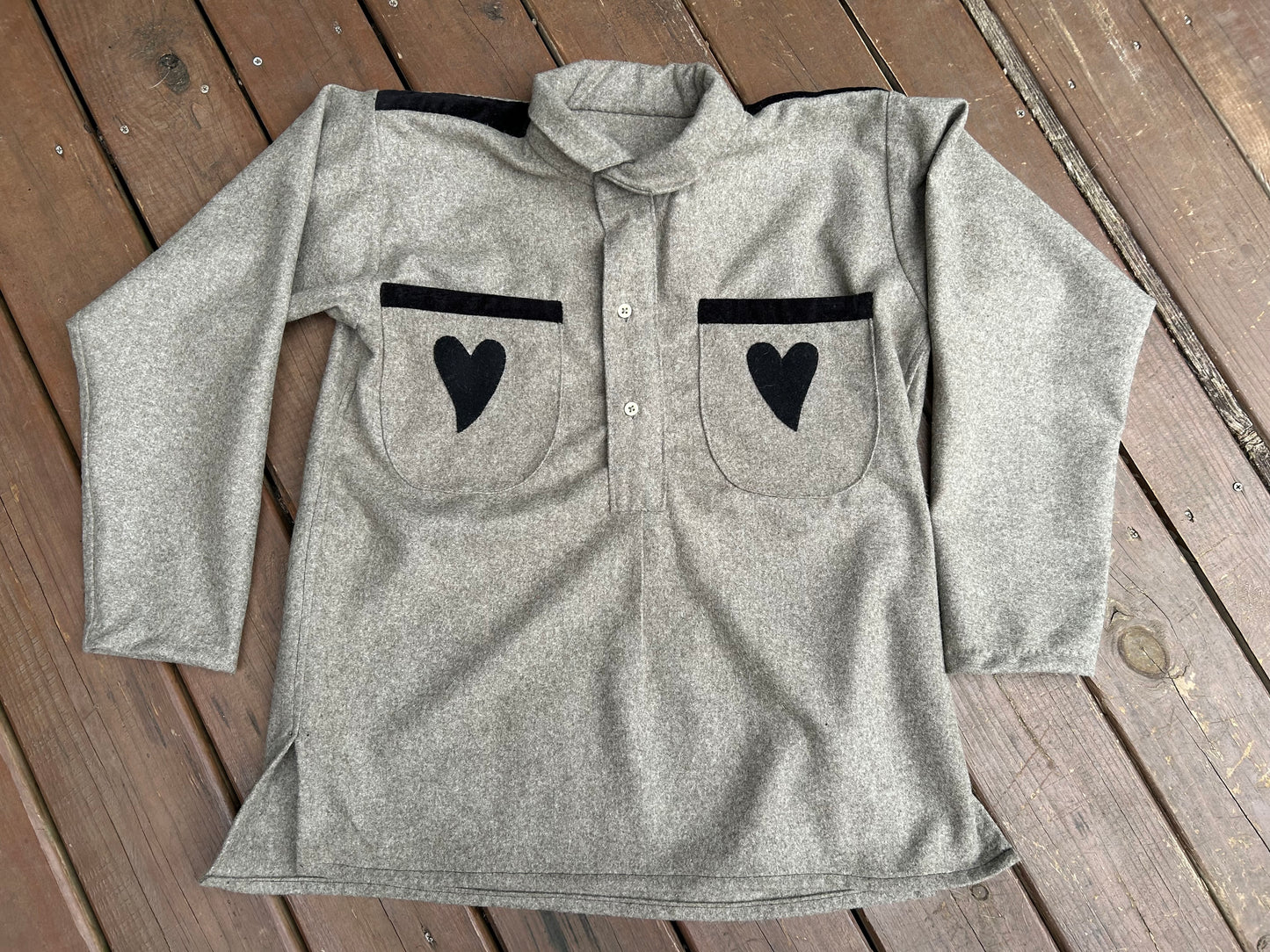 Texas Confederate "Heart" Overshirt