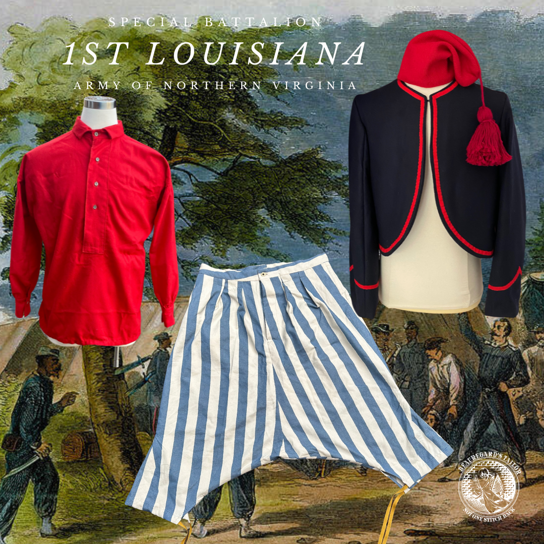 1st Louisiana Special Battalion Uniform Set