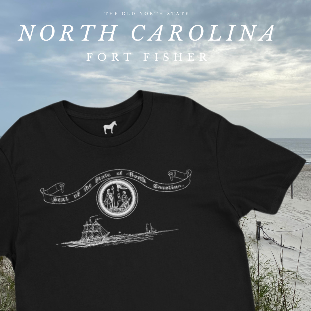 North Carolina State Seal and Fort Fisher Shirt