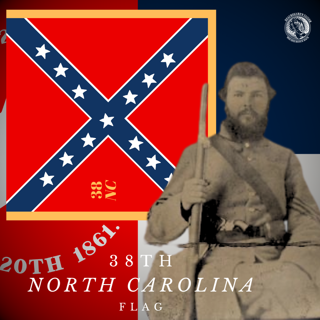 38th North Carolina State 2nd Issue Flag