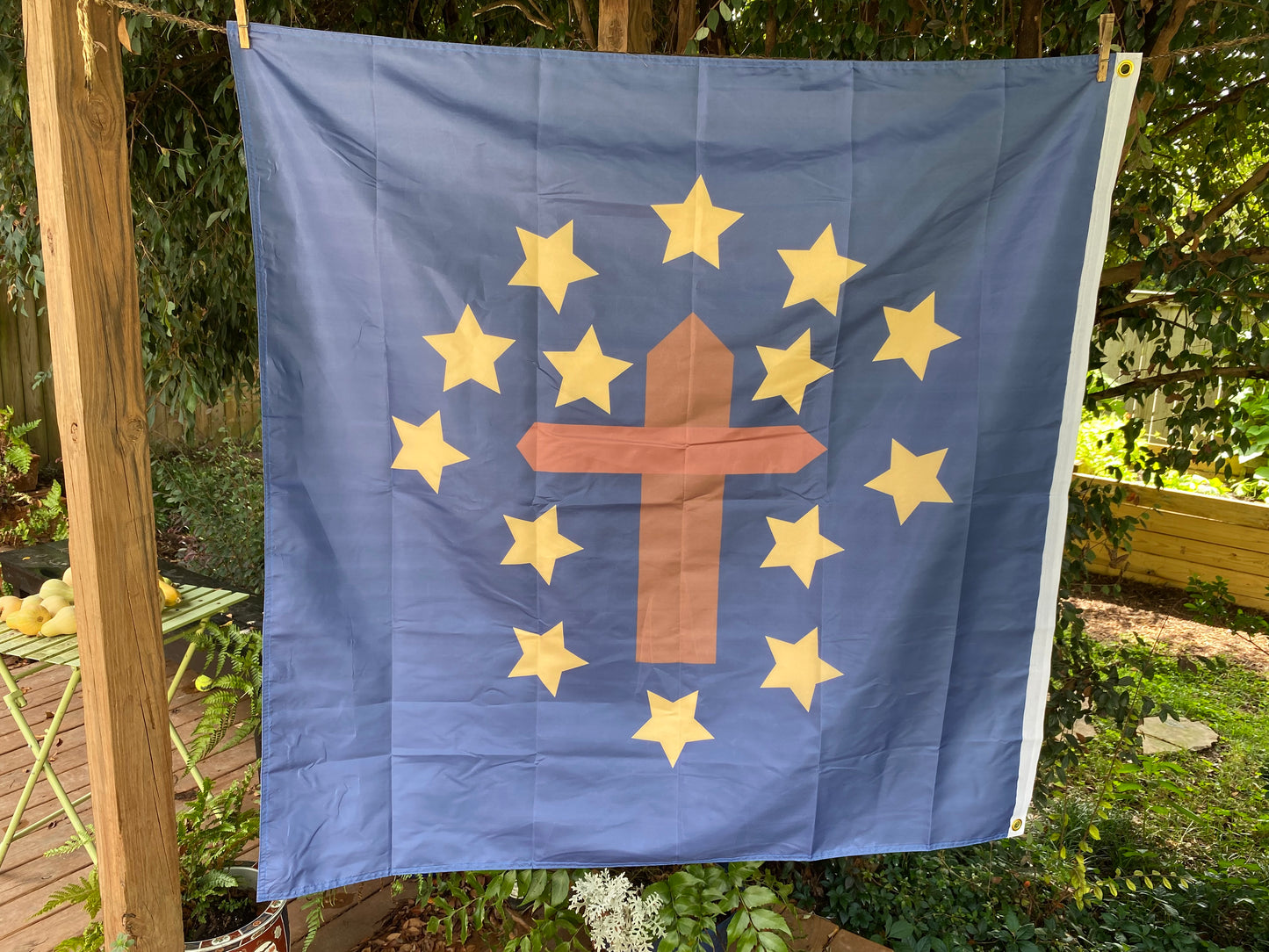 "On to Victory" 5th Kentucky Cavalry House Flag