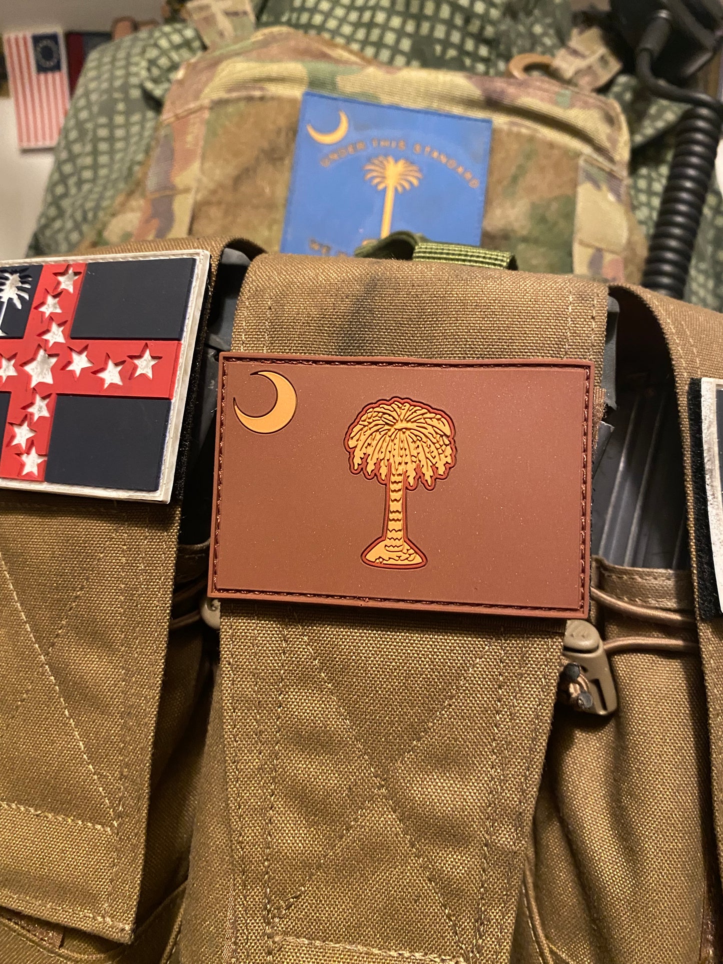 South Carolina PVC Patch - Subdued Colors